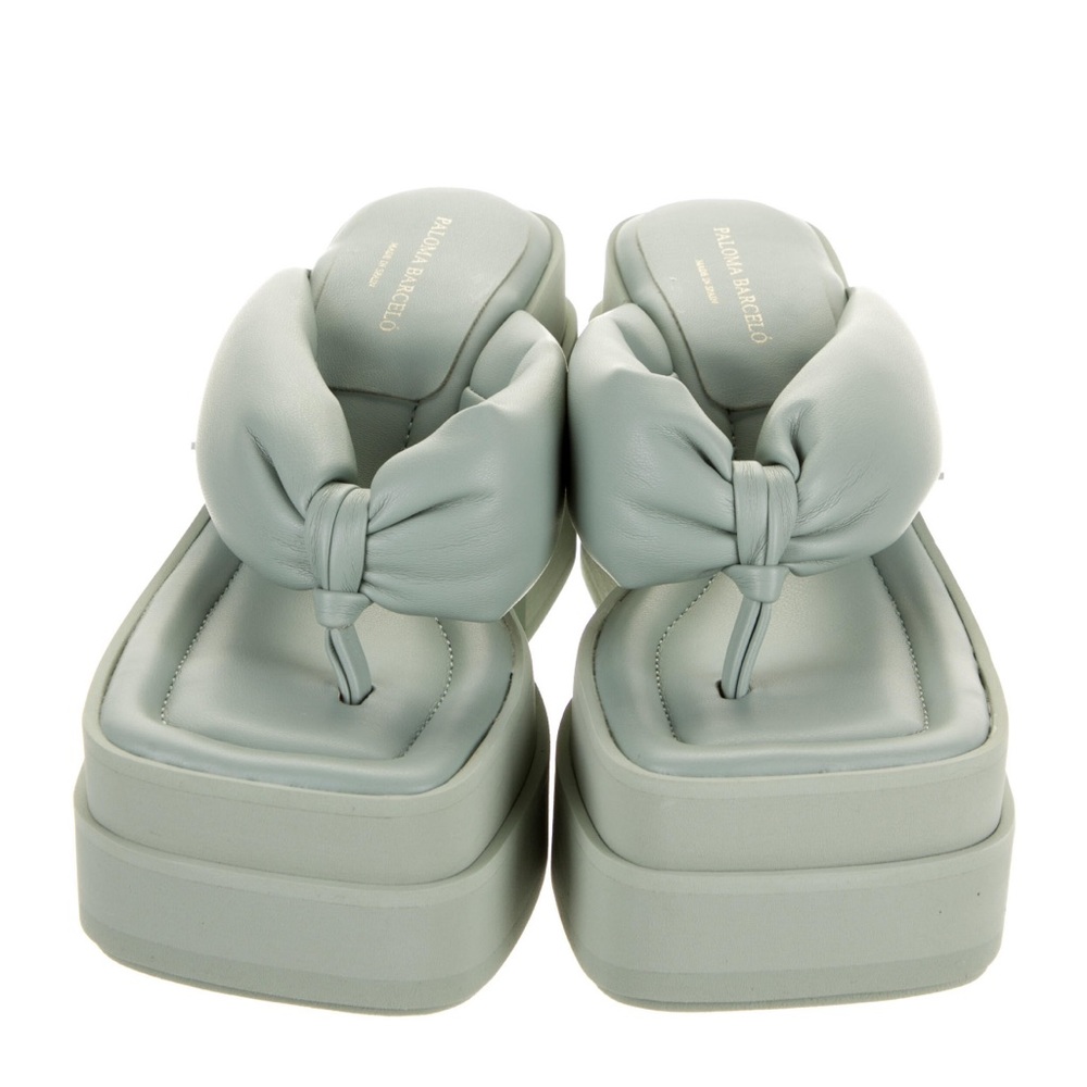 🚚 MOVING SALE Paloma Barcelo Litza Platform Sandals size 38 - Picture 14 of 15